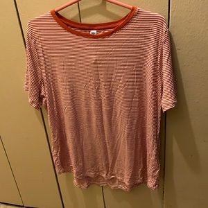 Short Sleeve Stripe Shirt